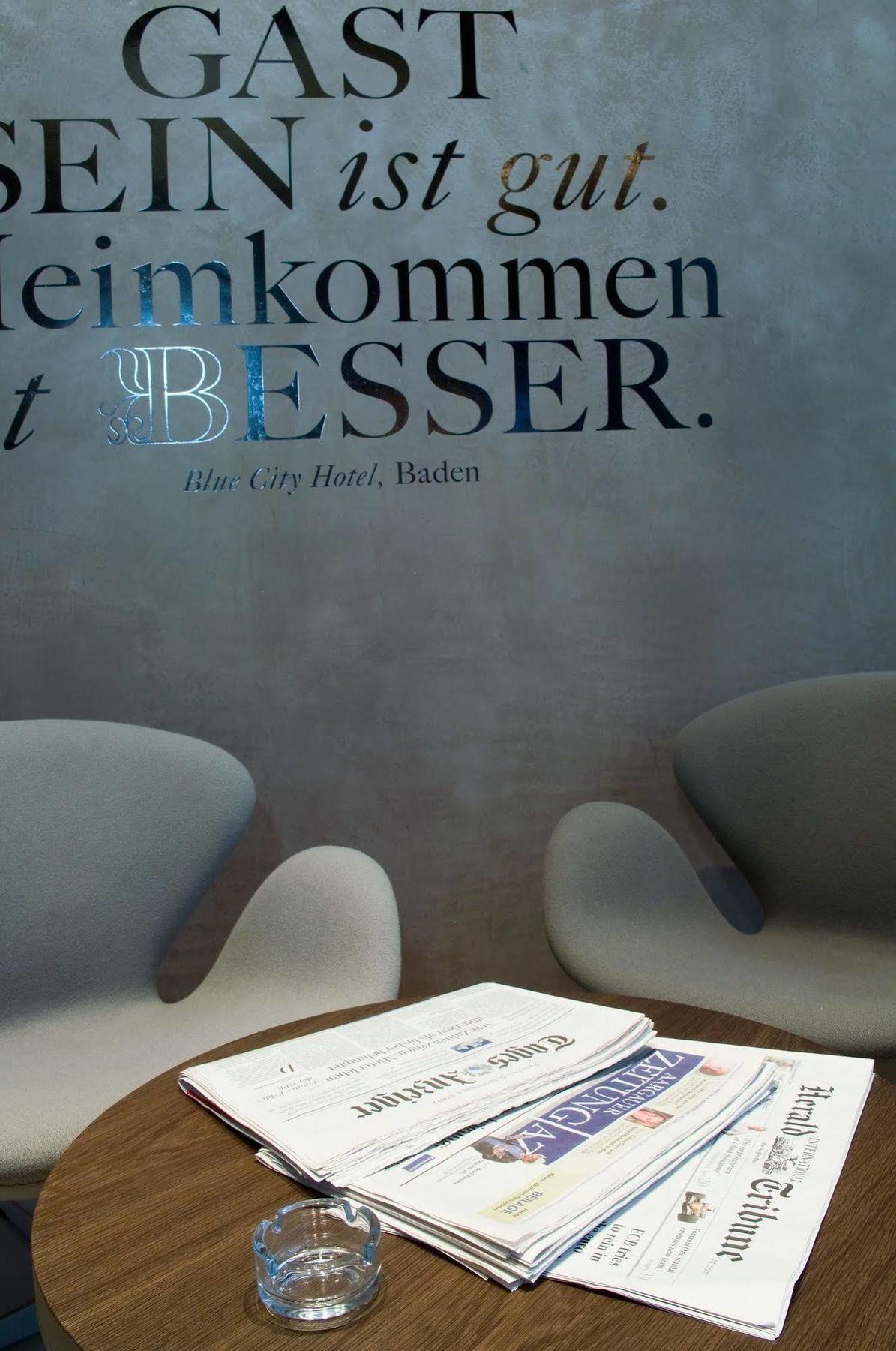 Blue City Boutique Hotel Baden Eksteriør bilde